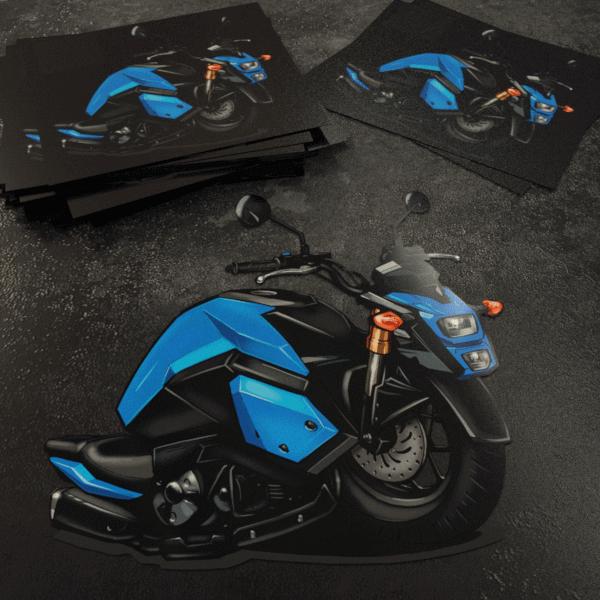 Honda Grom MSX125 Inspired Stickers - Set of 3 Motorcycle Decals
