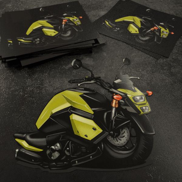 Honda Grom MSX125 Inspired Stickers - Set of 3 Motorcycle Decals