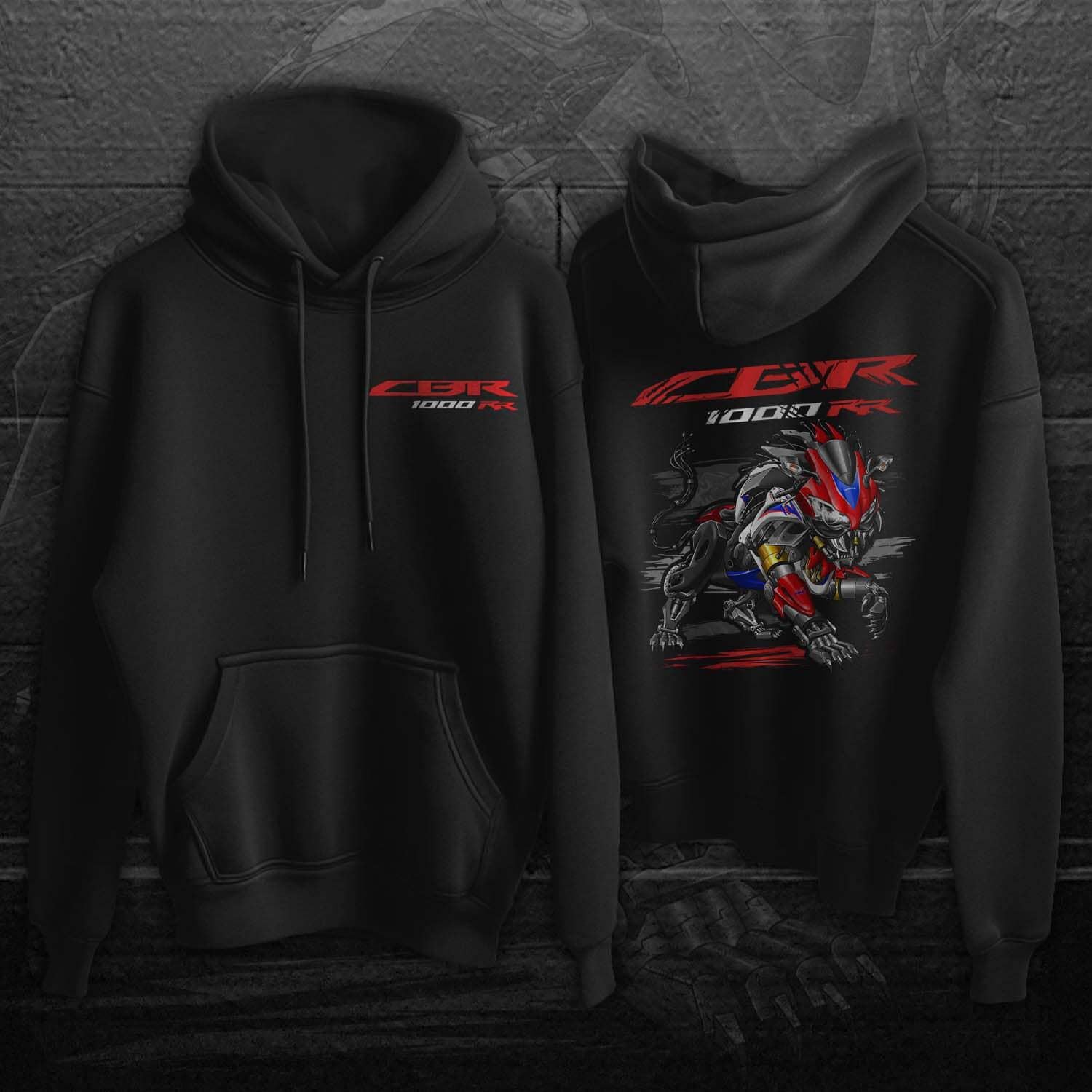 Honda CBR 1000RR 2010-11 Inspired Hoodie - Motorcycle Sweatshirt