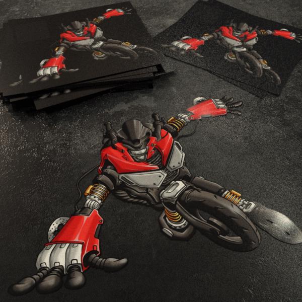 Honda Grom MSX125 Inspired Stickers - Set of 3 Motorcycle Decals