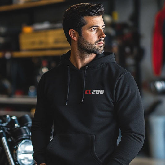 Honda CL200 Inspired Hoodie - Motorcycle Sweatshirt