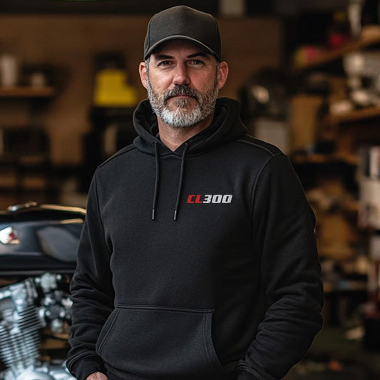 Honda CL300 Inspired Hoodie - Motorcycle Sweatshirt