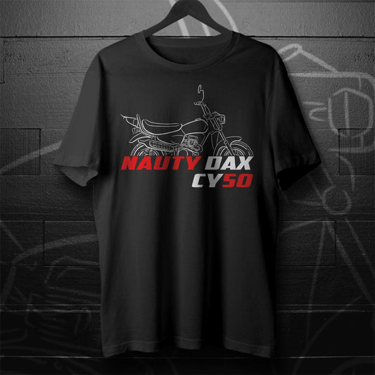 Honda Nauty Dax CY50 Inspired T-Shirt - Motorcycle Tee Shirt