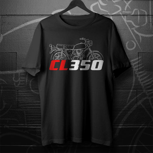 Honda CL350 Inspired T-Shirt - Motorcycle Tee Shirt