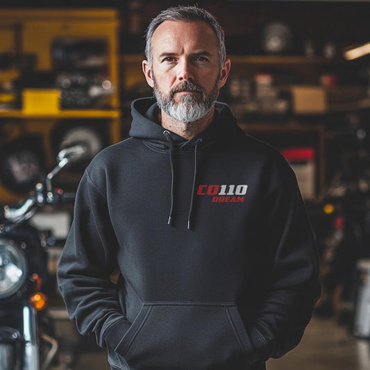 Honda CD 110 Dream Inspired Hoodie - Motorcycle Sweatshirt