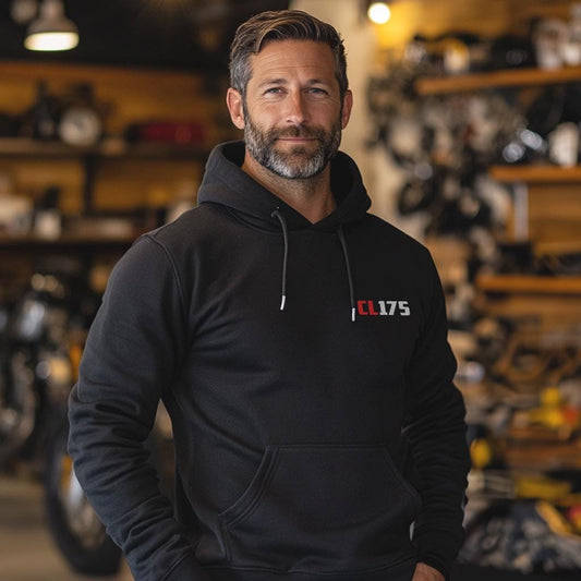 Honda CL175 Inspired Hoodie - Motorcycle Sweatshirt