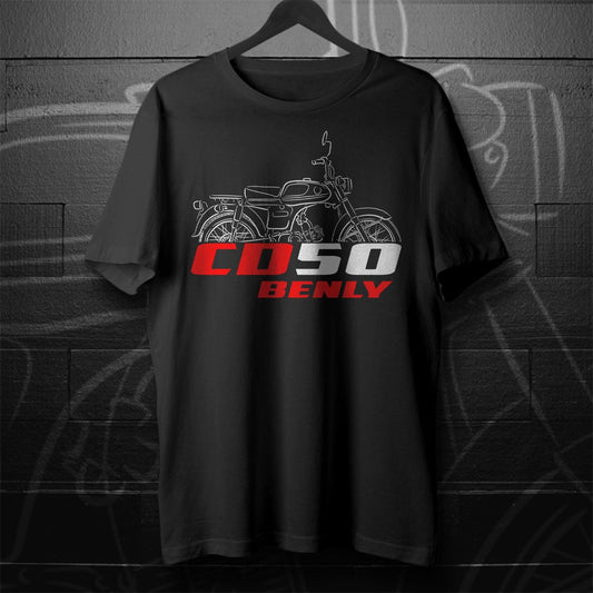 Honda CD50 Benly Inspired T-Shirt - Motorcycle Tee Shirt