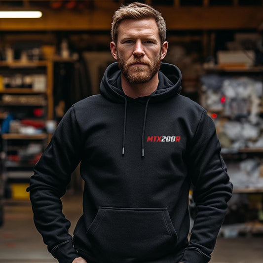 Honda MTX200R Inspired Hoodie - Motorcycle Sweatshirt