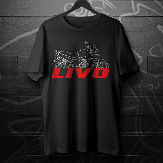 Honda Livo Inspired T-Shirt - Motorcycle Tee Shirt