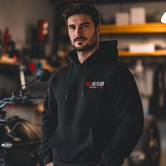 Honda GL 650 Silver Wing Inspired Hoodie - Motorcycle Sweatshirt