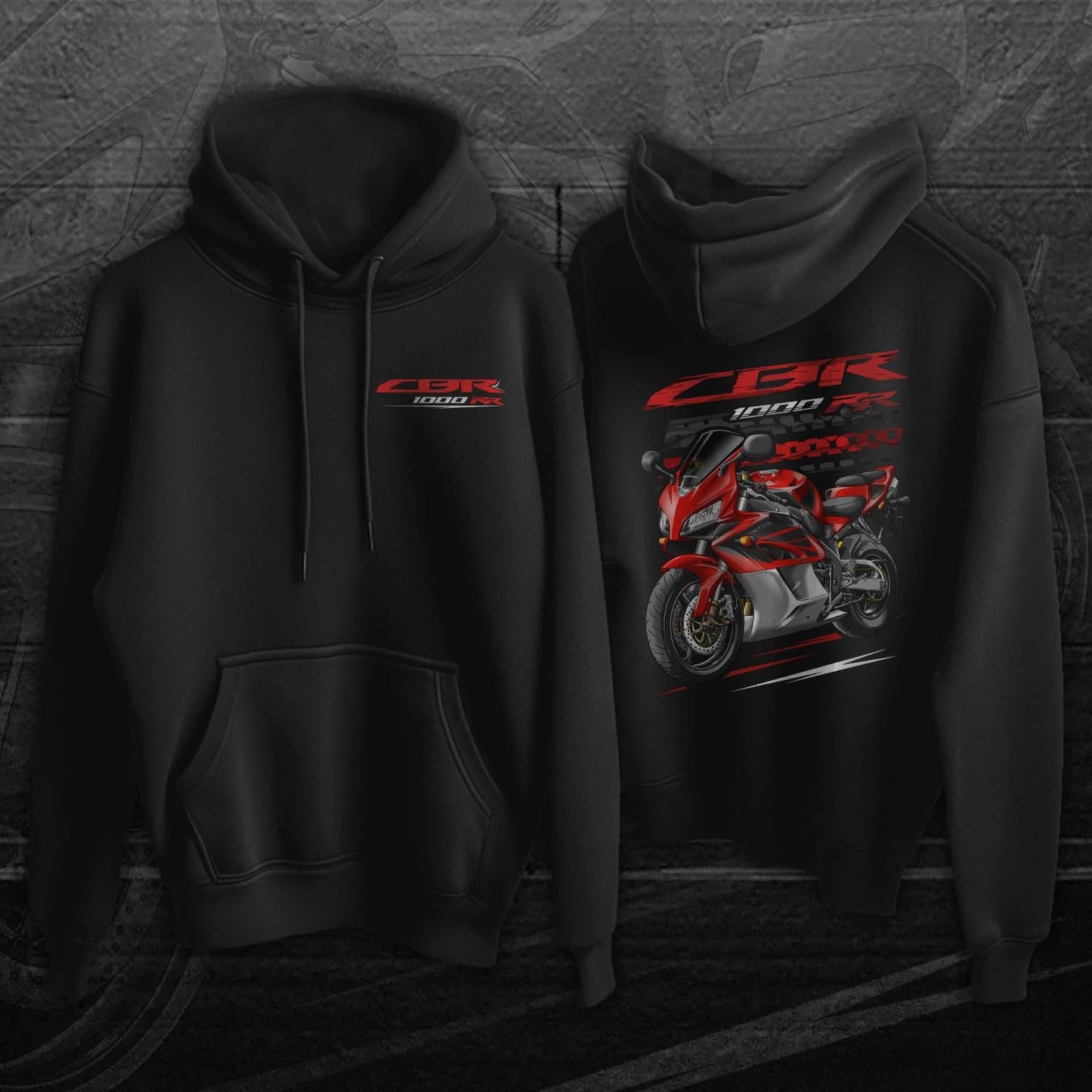 Honda CBR1000RR 2004 Inspired Hoodie - Motorcycle Sweatshirt