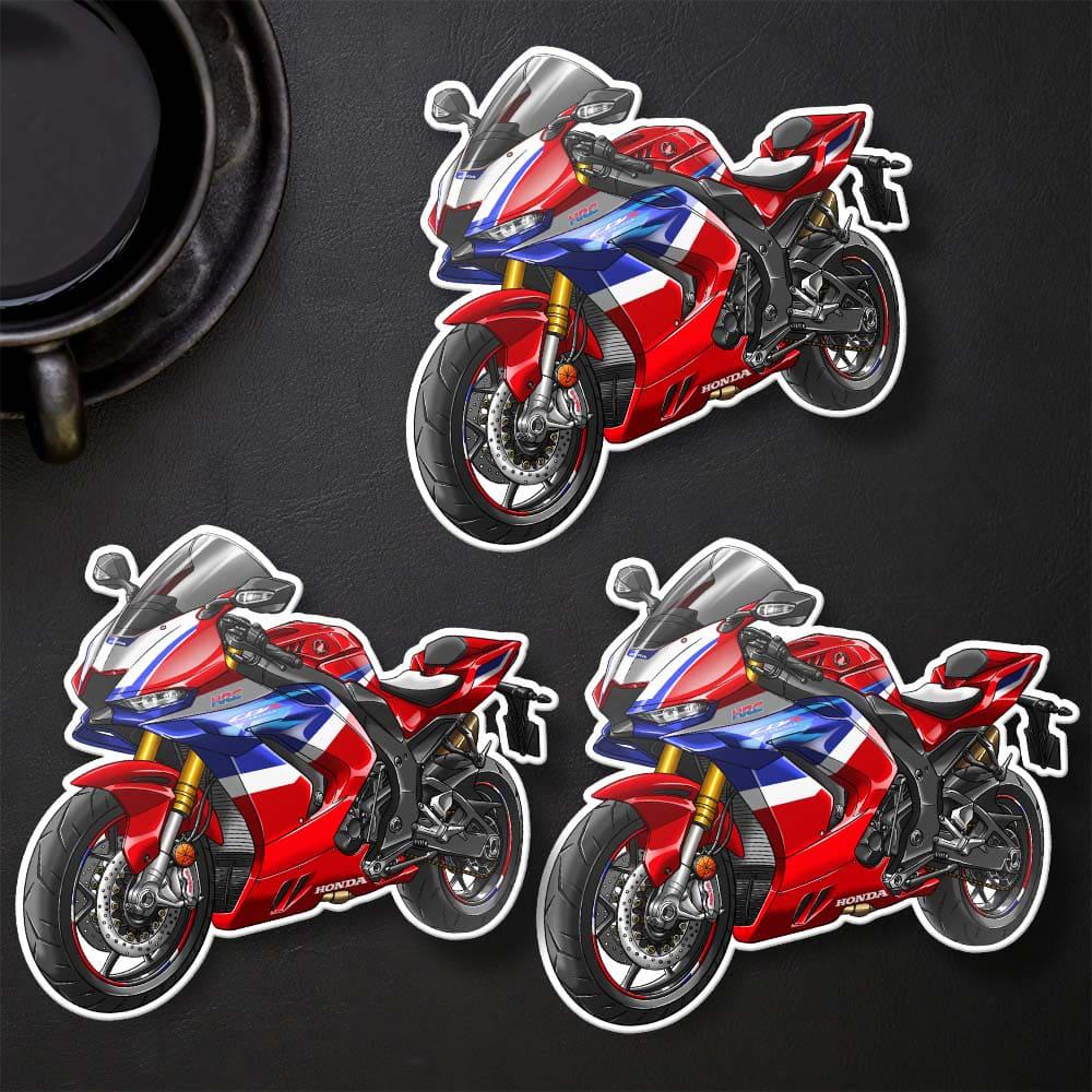 Honda CBR1000RR 2022-24 Inspired Stickers - Set of 3 Motorcycle Decals