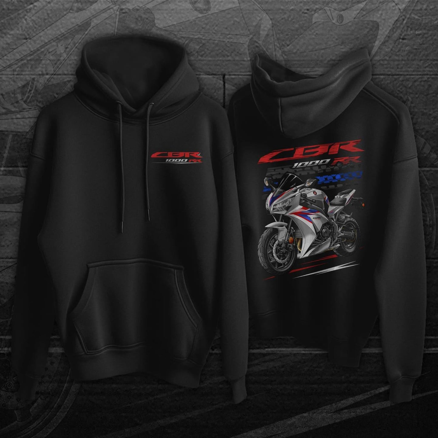 Honda CBR1000RR 2012-16 Inspired Hoodie - Motorcycle Sweatshirt