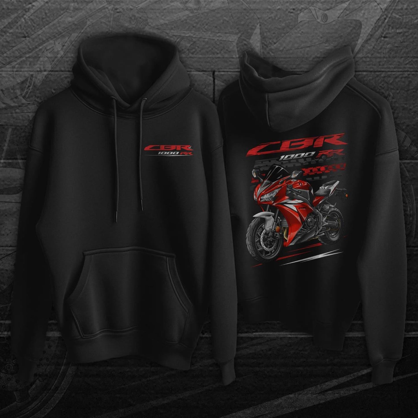 Honda CBR1000RR 2012-16 Inspired Hoodie - Motorcycle Sweatshirt