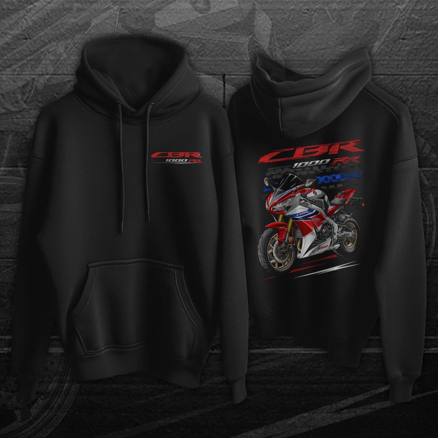 Honda CBR1000RR 2012-16 Inspired Hoodie - Motorcycle Sweatshirt