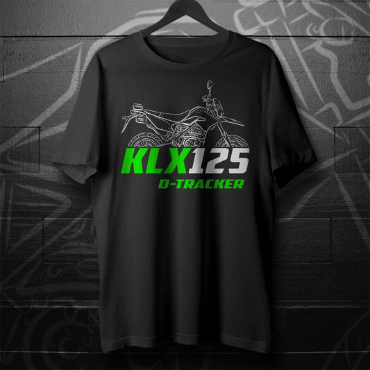 Kawasaki KLX125 D-Tracker Inspired T-Shirt - Motorcycle Tee Shirt for Riders