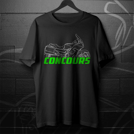 Kawasaki GTR 1000 Concours Inspired T-Shirt - Motorcycle Tee Shirt Riders