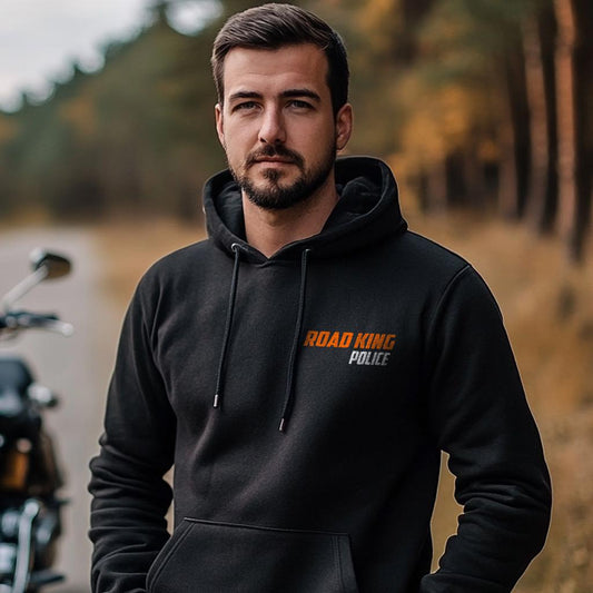 Harley-Davidson Road King Police FLHPI 2003 Inspired Hoodie - Biker Motorcycle Sweatshirt