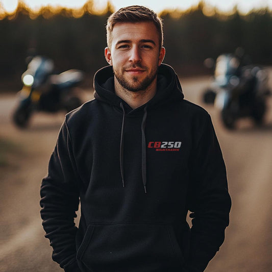 Honda CB250 | F | K | N | R & Nighthawk Inspired Hoodie - Motorcycle Sweatshirt