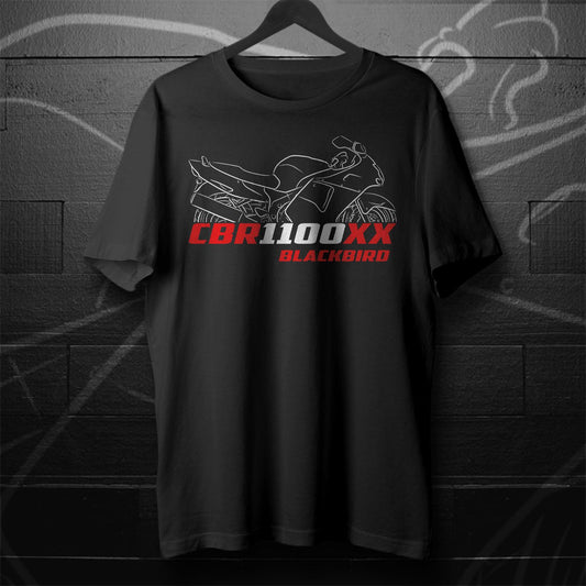 Honda CBR1100XX Blackbird Inspired T-Shirt - Motorcycle Tee Shirt