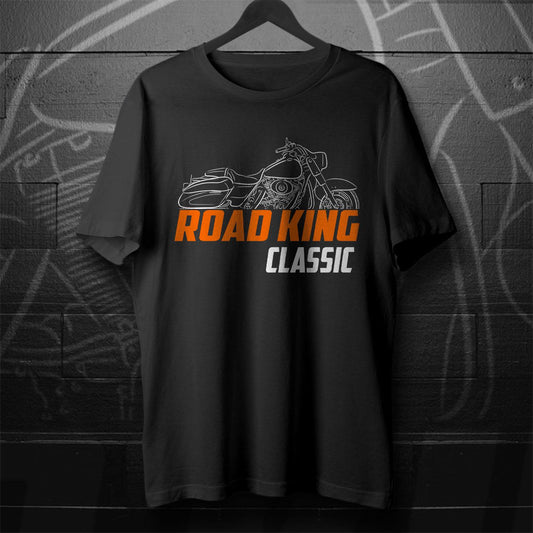 Harley-Davidson Road King Custom FLHRS & FLHRSI Inspired T-Shirt - Biker Motorcycle Tee Shirt