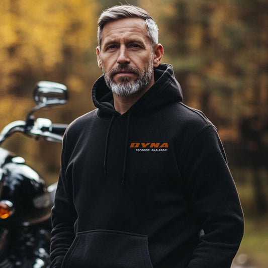Harley-Davidson FXDWG Dyna Wide Glide Inspired Hoodie - Biker Motorcycle Sweatshirt