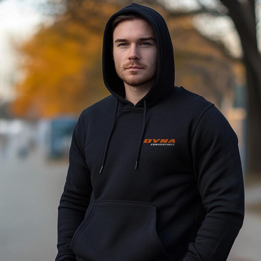 Harley-Davidson FXDS Convertible Inspired Hoodie - Biker Motorcycle Sweatshirt