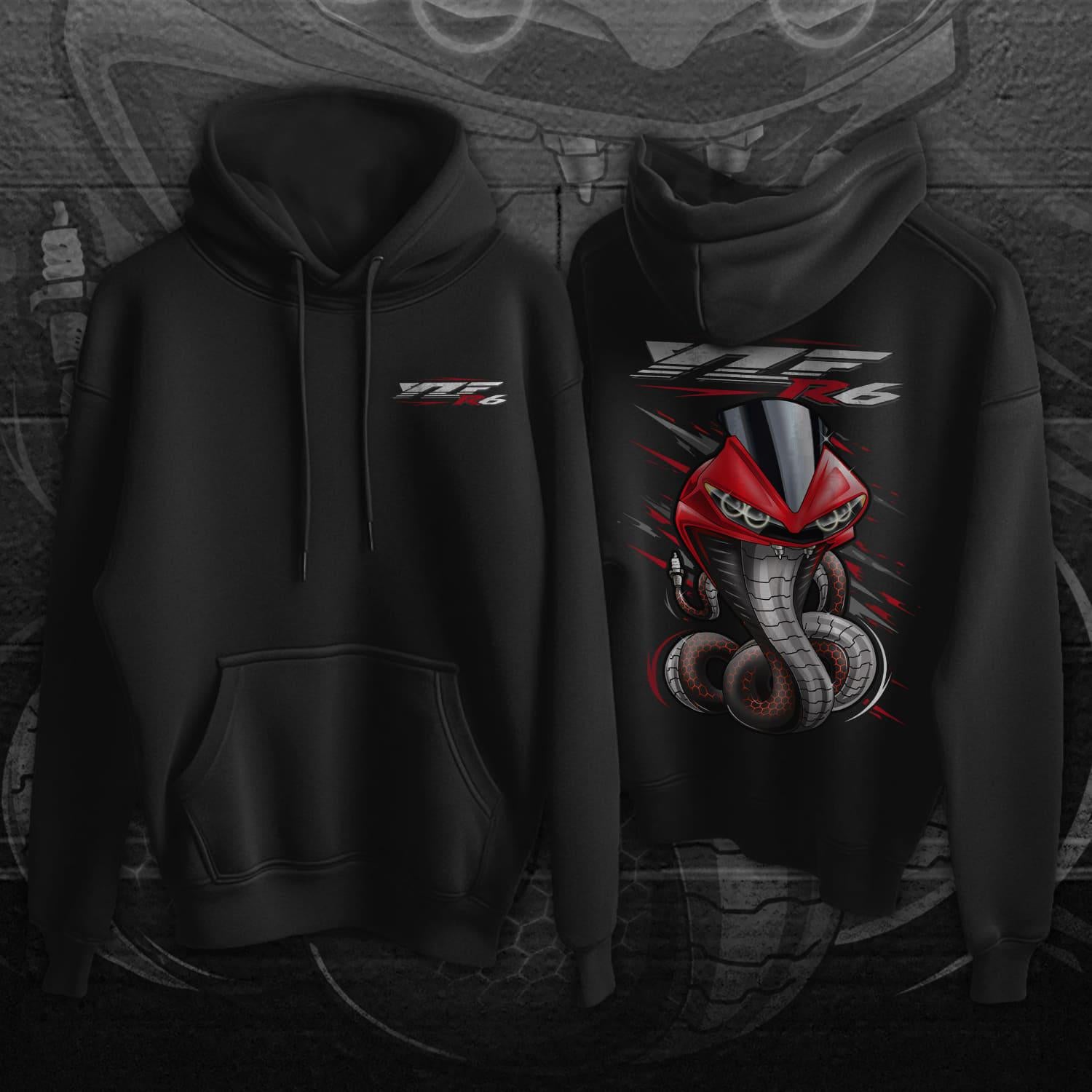 Yamaha YZF-R6 Inspired Hoodies - Motorcycle Sweatshirt