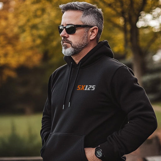 Harley-Davidson SX 125 Inspired Hoodie - Biker Motorcycle Sweatshirt