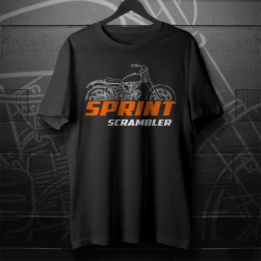 Harley-Davidson Sprint CRS Scrambler Inspired T-Shirt - Biker Motorcycle Tee Shirt