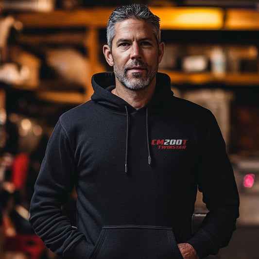 Honda CM200T Twinstar Inspired Hoodie - Motorcycle Sweatshirt