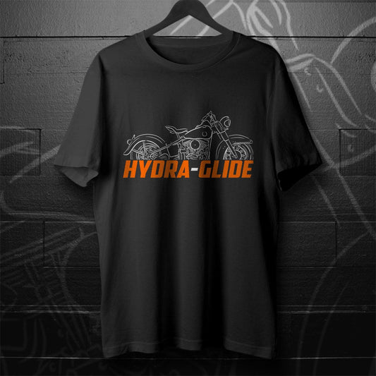 Harley-Davidson Hydra Glide Panhead 1949 - 1957 Inspired T-Shirt - Biker Motorcycle Tee Shirt