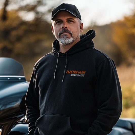 Harley-Davidson Electra Glide Ultra Classic FLHTCU Inspired Hoodie - Biker Motorcycle Sweatshirt