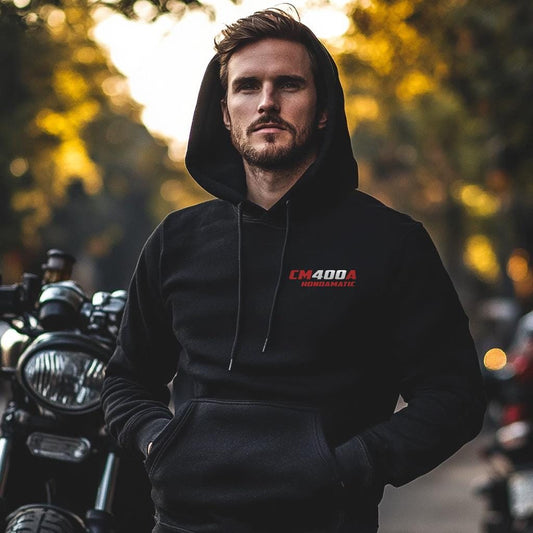 Honda CM400A Hondamatic | C | E & T Inspired Hoodie - Motorcycle Sweatshirt