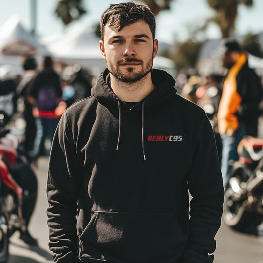 Honda C95 Benly Inspired Hoodie - Motorcycle Sweatshirt