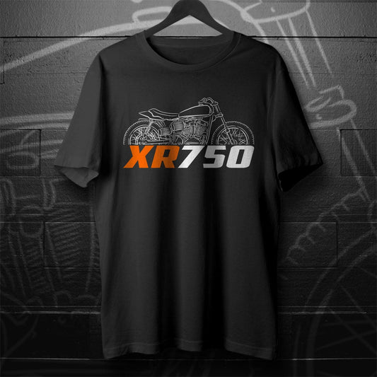 Harley-Davidson XR750 Inspired T-Shirt - Biker Motorcycle Tee Shirt
