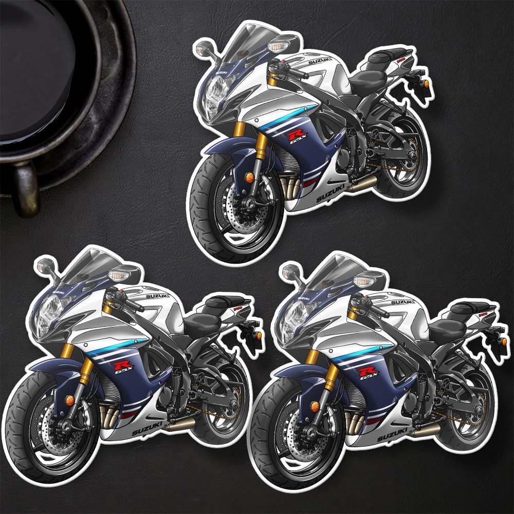 Suzuki GSX-R750 2021-23 Inspired Stickers - Set of 3 Motorcycle Decals