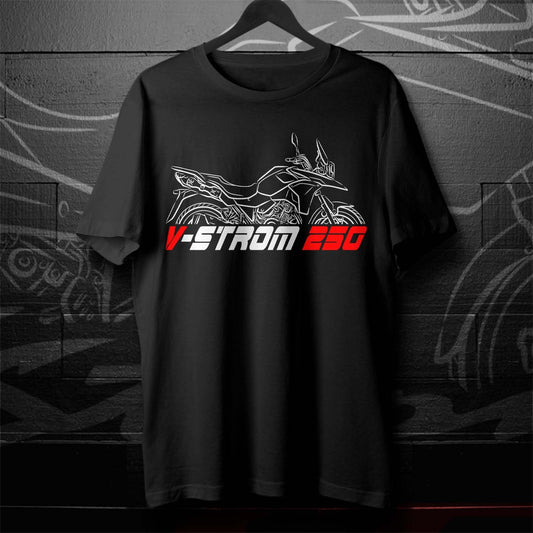 Suzuki V-STROM 250 T-Shirt - Motorcycle Tee Shirt for ADV Riders