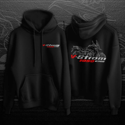 Suzuki V-STROM 1050 Hoodie - Motorcycle Sweatshirt for ADV Riders