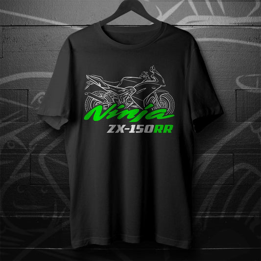 Kawasaki Ninja ZX-150RR 2012-2014 Inspired T-Shirt - Motorcycle Tee Shirt for Riders