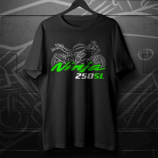 Kawasaki Ninja 250SL Inspired T-Shirt - Motorcycle Tee Shirt for Riders