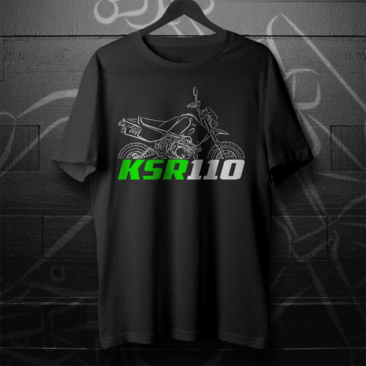 Kawasaki KSR110 Inspired T-Shirt - Motorcycle Tee Shirt for Riders