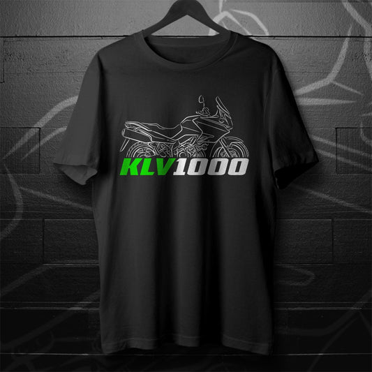 Kawasaki KLV1000 Inspired T-Shirt - Motorcycle Tee Shirt for Riders