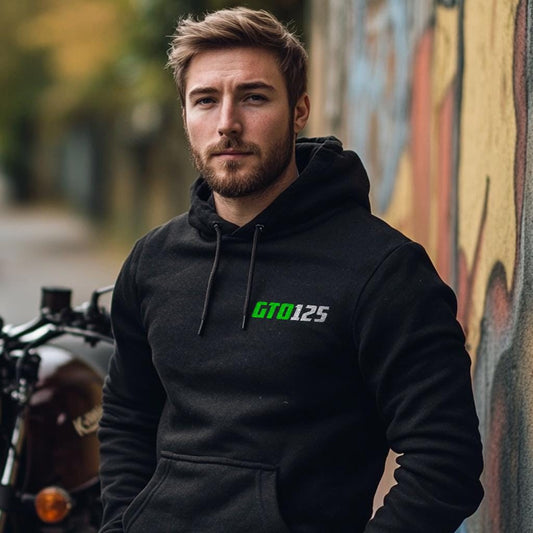 Kawasaki GTO 125 Inspired Hoodie - Motorcycle Sweatshirt for Riders