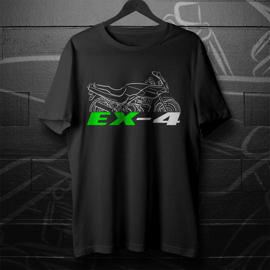 Kawasaki EX-4 Inspired T-Shirt - Motorcycle Tee Shirt for Riders