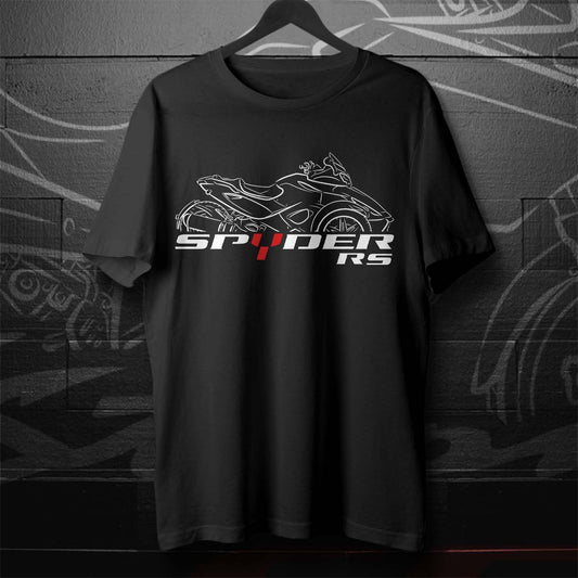 Can-Am Spyder RS T-Shirt - Motorcycle Tee Shirt for Riders