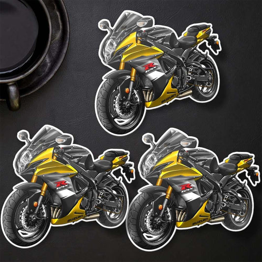 Suzuki GSX-R750 2017-20 Inspired Stickers - Set of 3 Motorcycle Decals