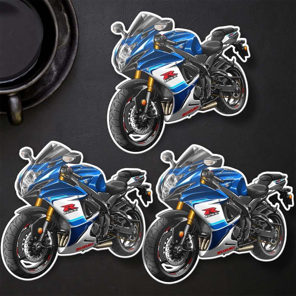 Suzuki GSX-R750 2015-16 Inspired Stickers - Set of 3 Motorcycle Decals