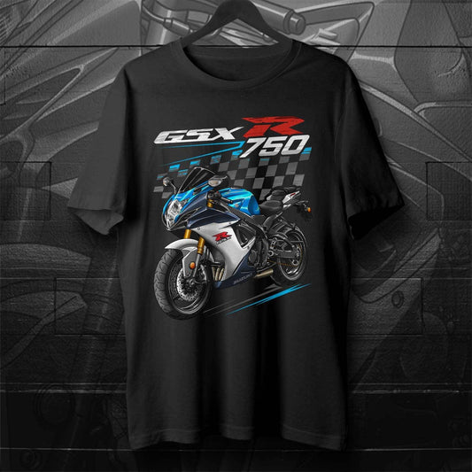 Suzuki GSX-R750 2011-14 Inspired T-Shirt - Motorcycle Tee Shirt