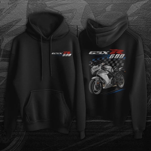 Suzuki GSX-R600 2019-22 Inspired Hoodie - Motorcycle Sweatshirt